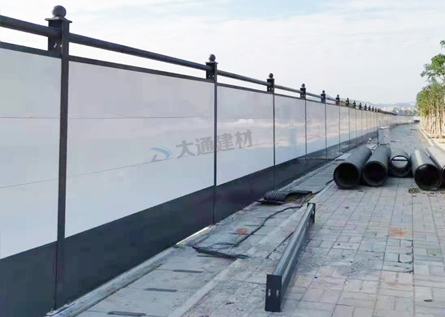 廣州烤漆圍擋C型-廣州荔灣區(qū)建筑工程施工圍擋-廣州-深圳市大通建材有限公司鋼圍擋生產定制廠家
